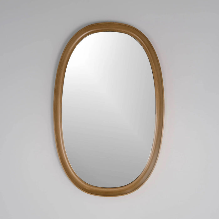 Maison Pear Modern Oval Mirror, 24x38