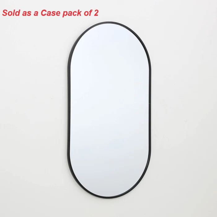 20" x 36"  Black Mirror (Pack of 2 mirrors)