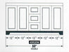 CANADIAN MAPLE - 60" Double Sink , Loft Stain Bathroom Vanity With Quartz Countertop. - Construction Commodities Supply Inc.