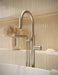 AQUABRASS -Umix Floormount Tub Filler (5 FINISH AVAILABLE ) - Construction Commodities Supply Inc.