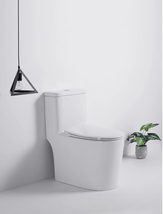 KODAEN 6636 , One-Piece Elongated Dual-Flush Toilet  ** PICK UP IN STORE ONLY**