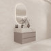 AQUA-36" LIGHT GREY OAK Wall Mount Vanity with Sintered Stone Top - Construction Commodities Supply Inc.