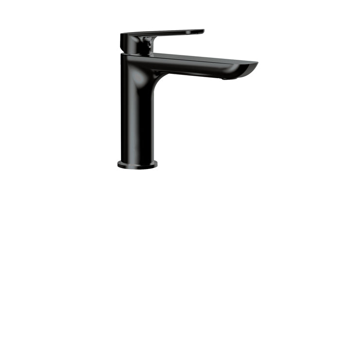 ALT AQUA VIA DANTE - Single-hole lavatory faucet (Black & Chrome )