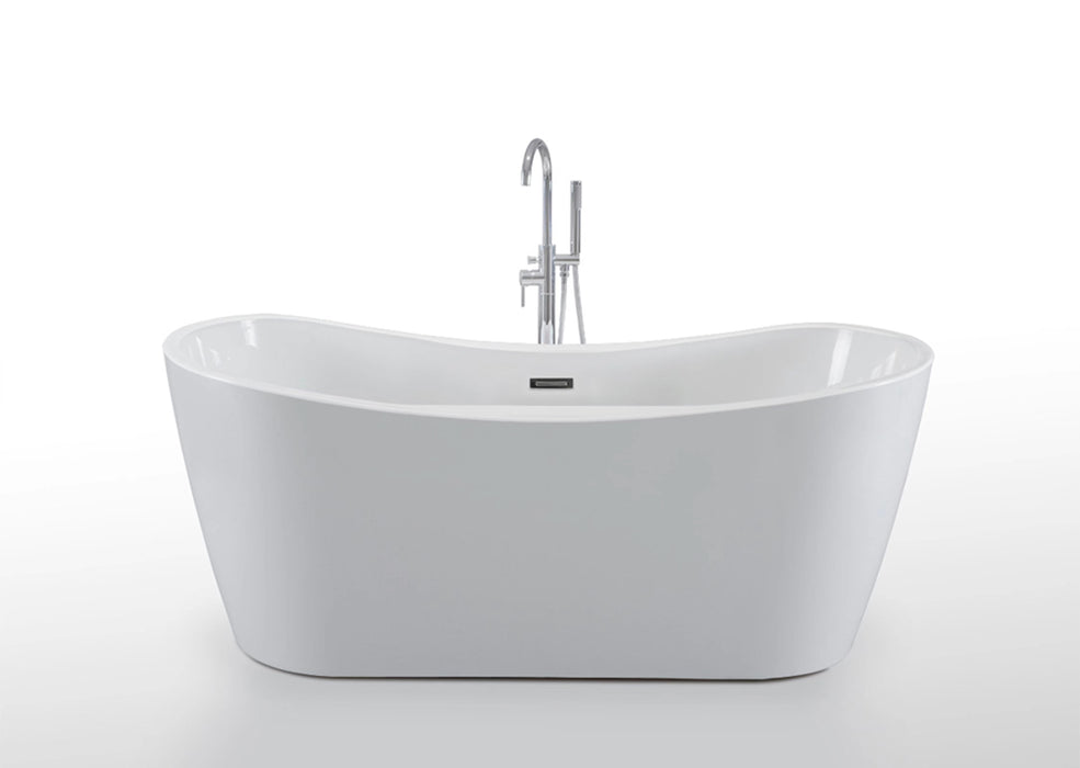 CM7107 - 62" Composite Acrylic Free Standing Bathtub *** PICKUP IN STORE ONLY***