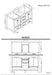Rose- 72" Antique Oak ,Solid Wood Double Sink Floor Standing Modern Bathroom Vanity, Quartz Countertop  ( PRE-ORDER NOW , ETA: 2026-06-10) - Construction Commodities Supply Inc.