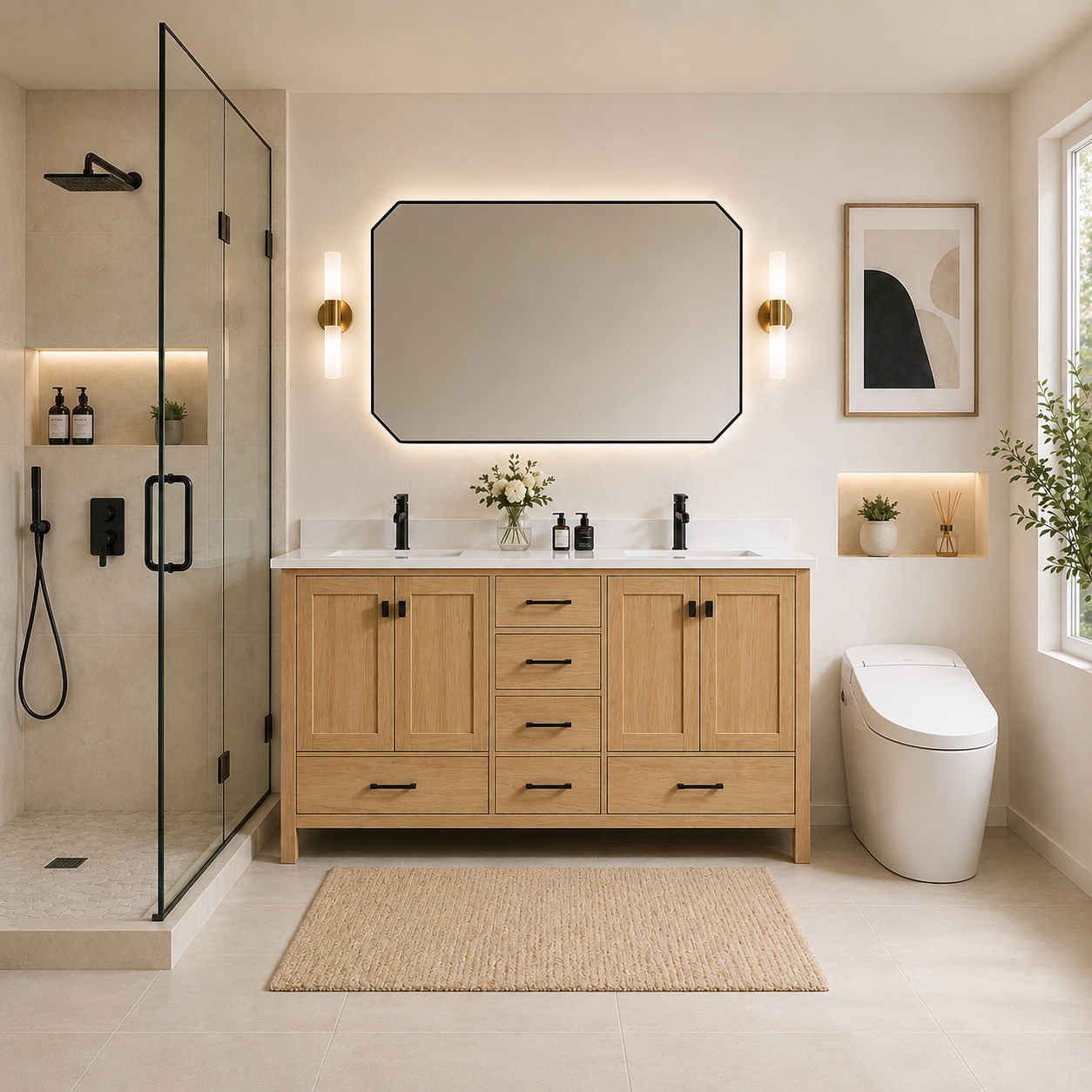 72" BATHROOM VANITIES