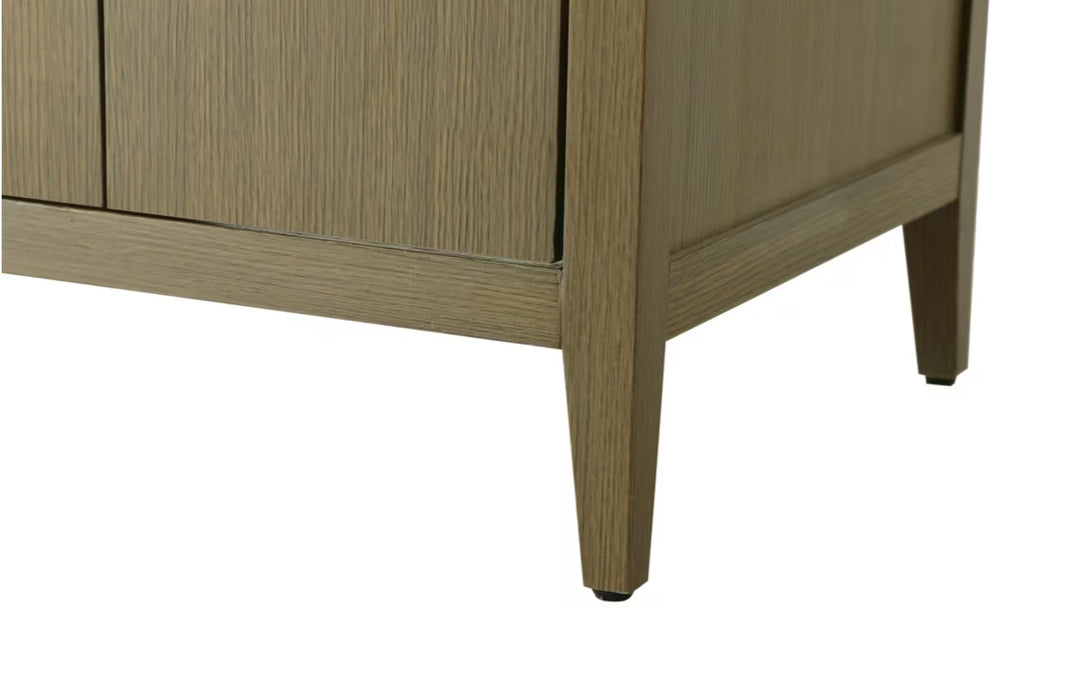 EMERSON - 24" Floor Standing Bathroom Vanity, Marble Countertop ( 3 colors available)