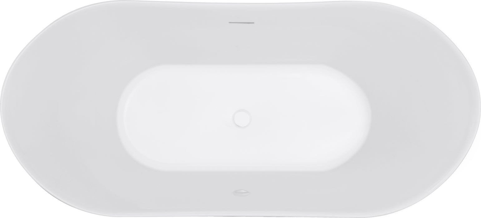 Aquaflo Bliss - 63" Freestanding Bathtub