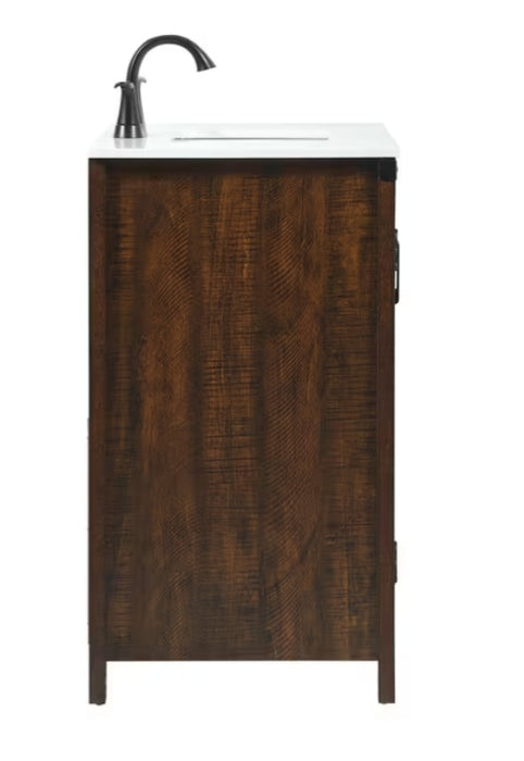 HILCREST - 30" Floor Standing Bathroom Vanity, Quartz Countertop ( 2 colors available)