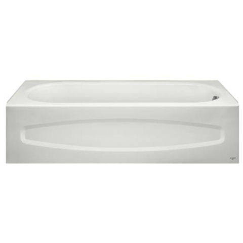 American Standard - Evolution 60 in. W x 30 in. D x 15 in. H Skirted Bathtub Left Drain White *** PICKUP IN STORE ONLY ***