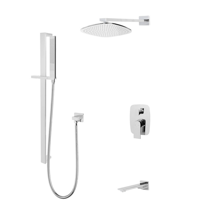 KODAEN-F55127, TIMELYSS Three Way Pressure balanced Shower System ( 4 Finish)