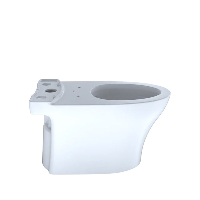 TOTO CT446CEFGN#01 AQUIA IV ELONGATED UNIVERSAL HEIGHT SKIRTED TOILET BOWL - COTTON WHITE