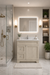CLASSIC- 30" Solid wood Bathroom Vanity (6 COLORS AVAILABLE) With Quartz Countertop / Left Side Drawers - Construction Commodities Supply Inc.