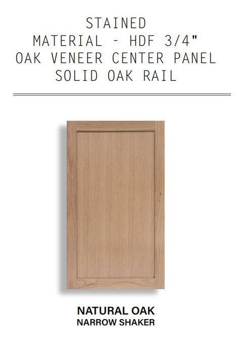 Classic OAK VENEER CENTER PANEL Linen Tower