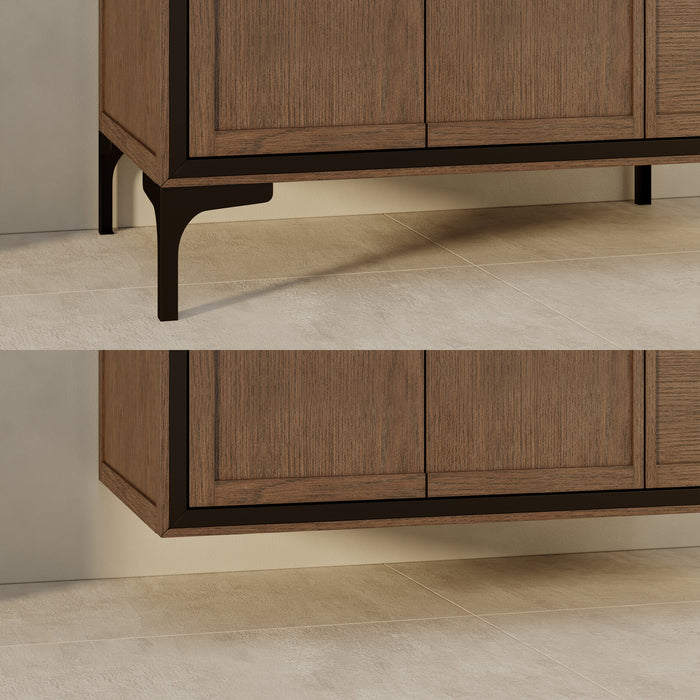 SOREN- 36" Jacobean Bathroom Vanity with Carrera Quartz countertop