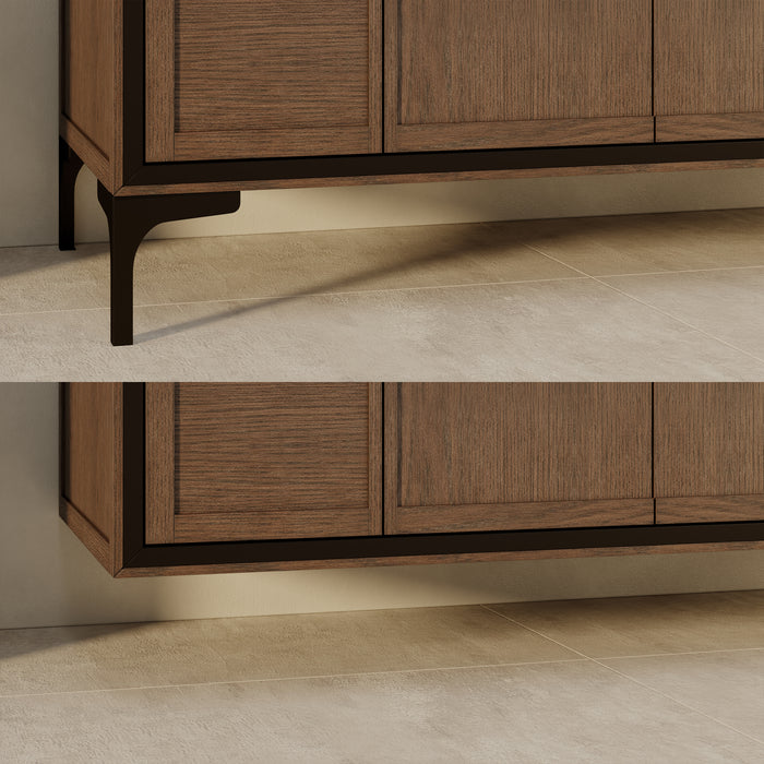 SOREN- 48" Jacobean Bathroom Vanity with Carrera Quartz countertop