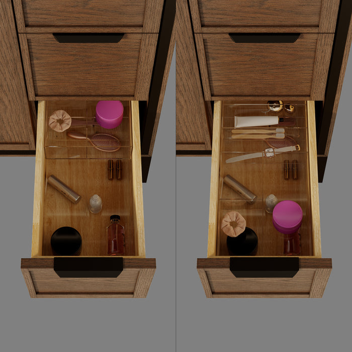 SOREN- 42" Jacobean Bathroom Vanity with Carrera Quartz countertop