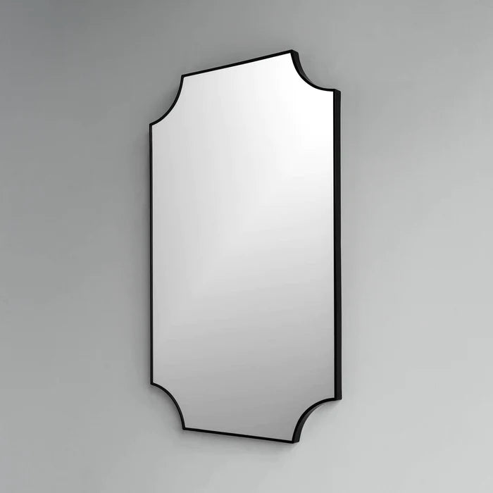 24" x 40" BLACK OCTAGONAL METAL MIRROR ??? Construction Commodities