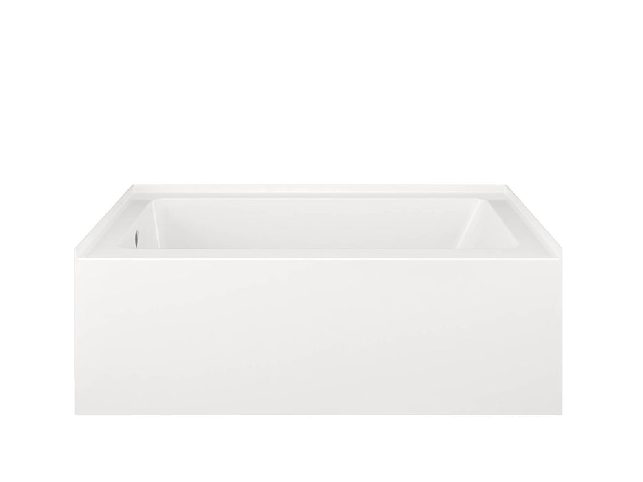 OCEANIA PURE 60" x 30" x 18", Skirted Bathtub Left Side Drain White ** PICK UP IN STORE ONLY **