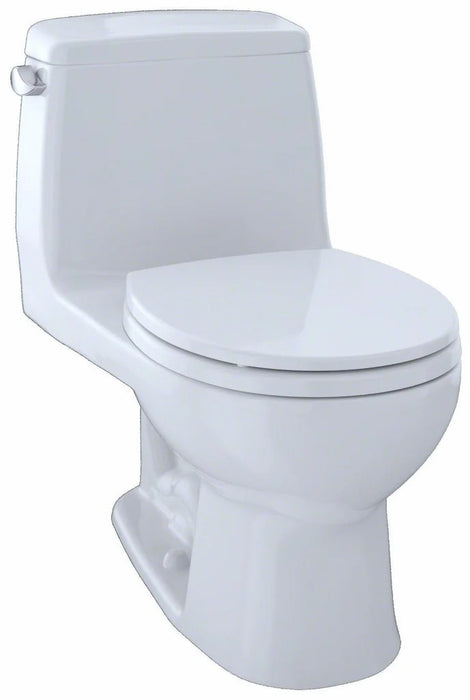 TOTO - MS853113E#01 Eco UltraMax One-Piece , Round Standard Height .1.28 GPF- COTTON WHITE ** PICK UP IN STORE ONLY **
