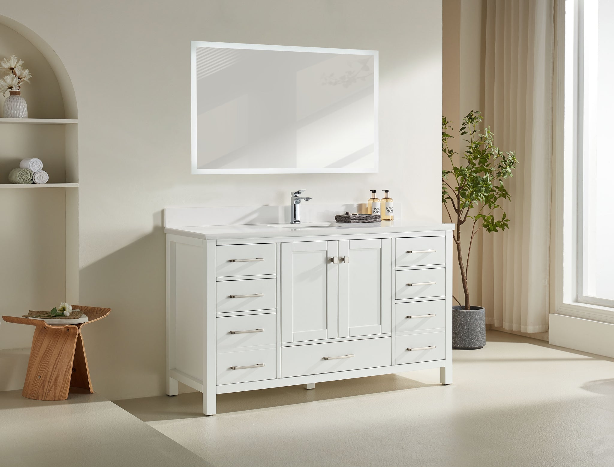 Competitive Prices 60 inch Vanity | Single & Double 60 inch Bath ...
