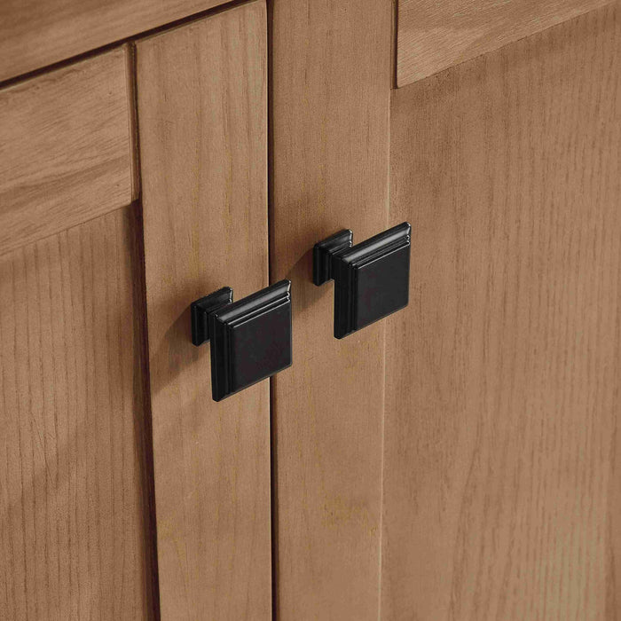 Rose- 60" Antique Oak ,Solid Wood Single Sink Floor Standing Modern Bathroom Vanity, White Quartz Countertop