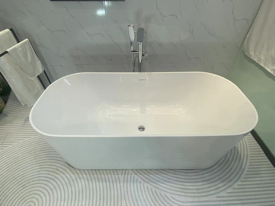 Aquaflo Purity -59" Freestanding Bathtub