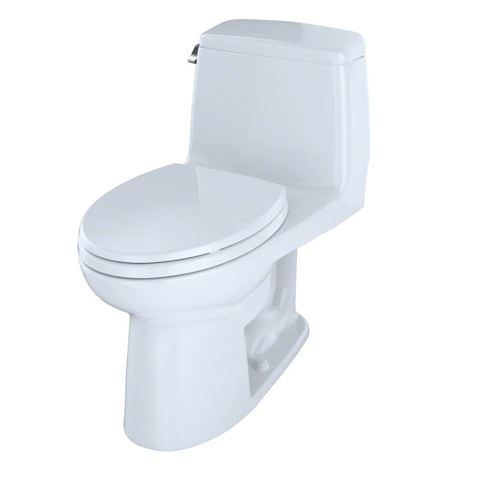 TOTO - MS854114EL#01 Eco UltraMax One-Piece , Comfort Height Elongated, ADA Compliant,.1.28 GPF- COTTON WHITE ** PICK UP IN STORE ONLY **