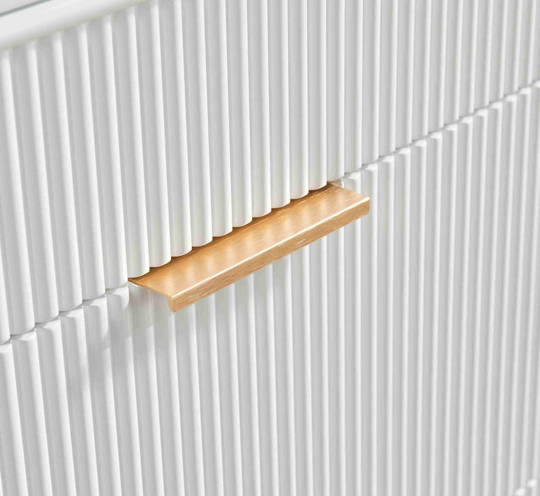 Aster - 30" White , Solid Wood Floor Standing Modern Bathroom Vanity with Quartz Top