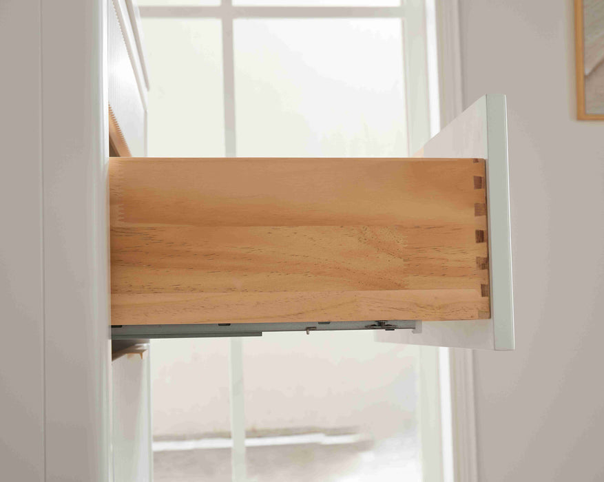 Aster - 30" White , Solid Wood Floor Standing Modern Bathroom Vanity with Quartz Top