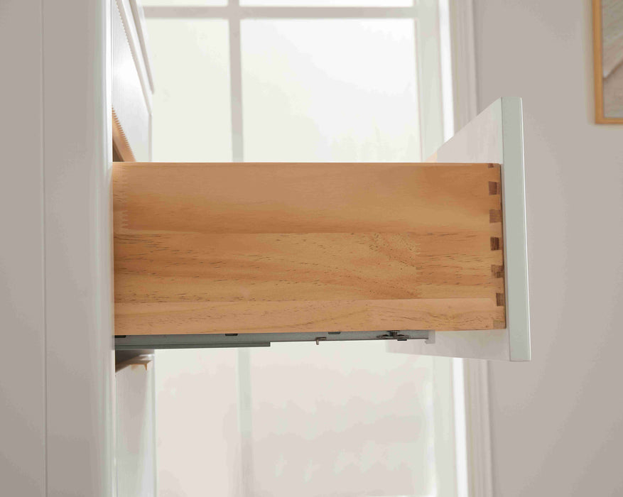 Aster - 36" White , Solid Wood Floor Standing Modern Bathroom Vanity with Quartz Top