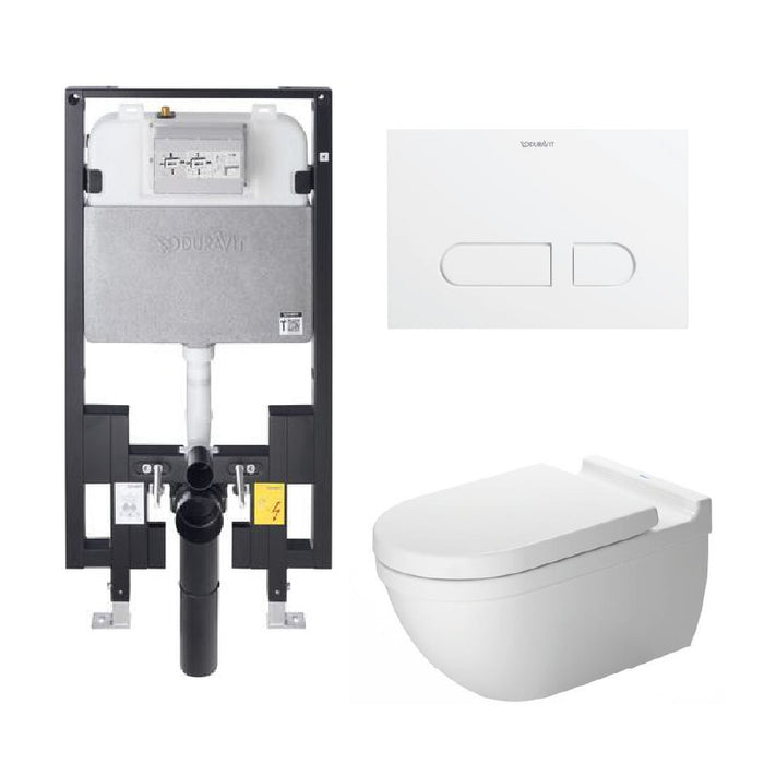 Duravit Starck 3 Wall Hung Toilet(FULL SET )