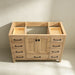 Rose - 48", Antique Oak, Floor Standing Modern Bathroom Vanity, Quartz Countertop ( PRE-ORDER NOW , ETA: 2026-06-10) - Construction Commodities Supply Inc.