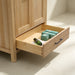 Rose- 30" x 18" Antique Oak , Solid Wood Floor Standing Modern Bathroom Vanity ( PRE-ORDER NOW , ETA: 2026-06-10) - Construction Commodities Supply Inc.