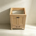 Rose- 24" x 18" Antique Oak , Solid Wood Floor Standing Modern Bathroom Vanity ( PRE-ORDER NOW , ETA: 2026-06-10) - Construction Commodities Supply Inc.