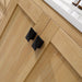 Rose- 42" Antique Oak ,Right Side Sink, Solid Wood Floor Standing Modern Bathroom Vanity, Quartz Countertop - Construction Commodities Supply Inc.