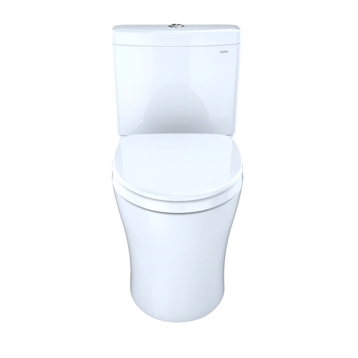 TOTO - Aquia IV, Tow piece Elongated Dual Flush Universal Height Skirted Toilet With Soft Close Seat ** PICK UP IN STORE ONLY ** - Construction Commodities Supply Inc.