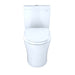 TOTO - Aquia IV, Tow piece Elongated Dual Flush Universal Height Skirted Toilet With Soft Close Seat ** PICK UP IN STORE ONLY ** - Construction Commodities Supply Inc.