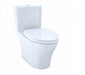 TOTO - Aquia IV, Tow piece Elongated Dual Flush Universal Height Skirted Toilet With Soft Close Seat ** PICK UP IN STORE ONLY ** - Construction Commodities Supply Inc.
