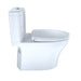 TOTO - Aquia IV, Tow piece Elongated Dual Flush Universal Height Skirted Toilet With Soft Close Seat ** PICK UP IN STORE ONLY ** - Construction Commodities Supply Inc.