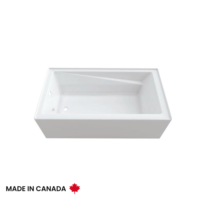 NEPTUNE- Azea 32 x 60 IFS AFR Acrylic Alcove Right-Hand Drain Bathtub in White ** PICK UP IN STORE ONLY **