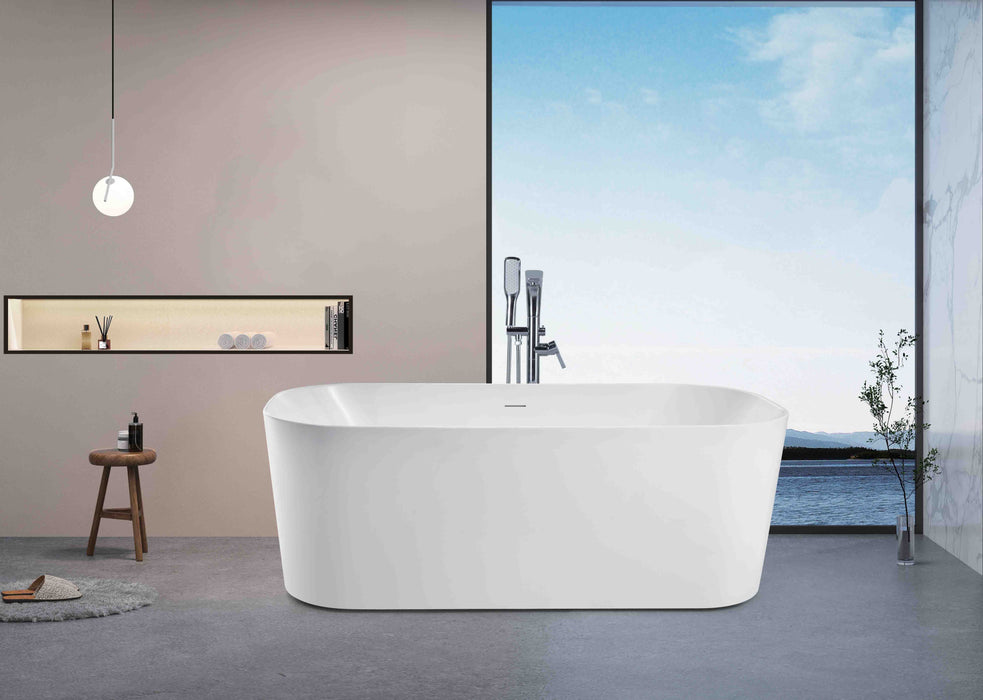 Aquaflo Purity -59" Freestanding Bathtub