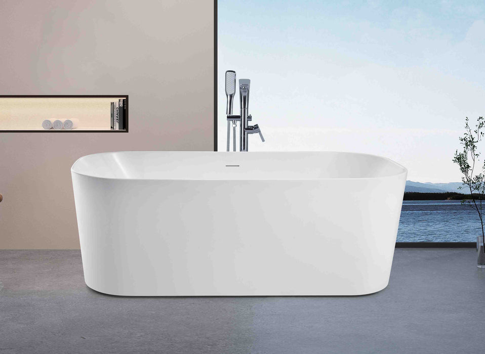 Aquaflo Purity -59" Freestanding Bathtub