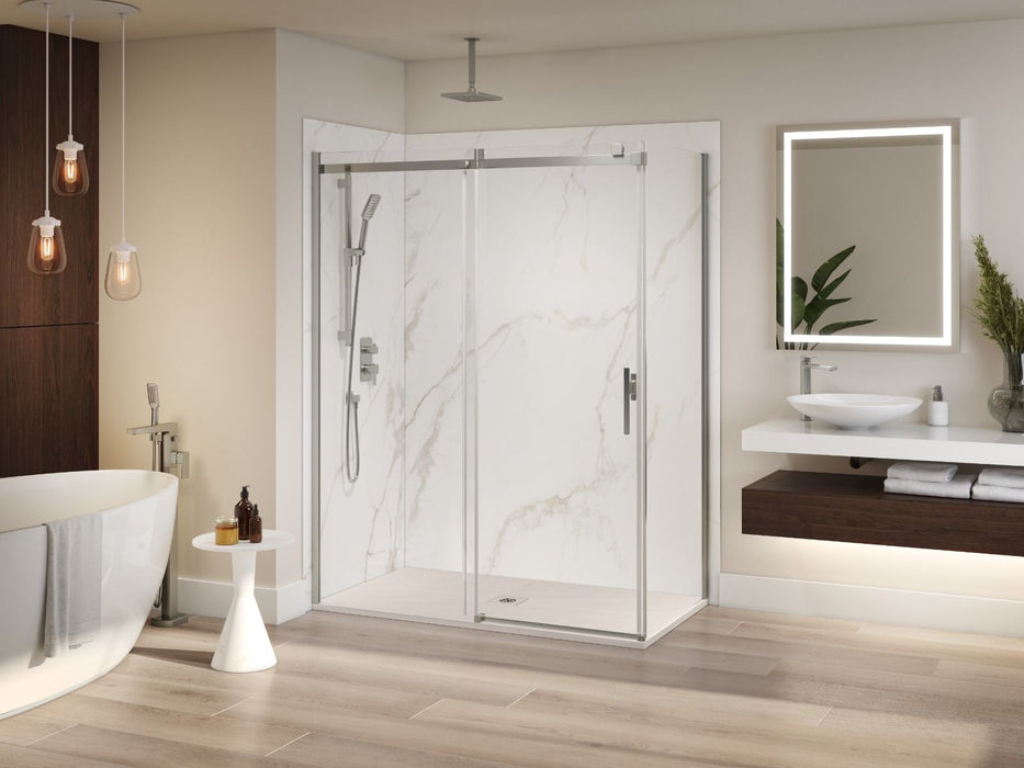 KALIA,LAUZA CASTYLAT SHOWER BASE - 60” x 36” - Textured Sand