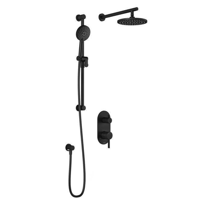 Kalia -ROUND ONE PB4 PRESSURE BALANCE Shower System - Wall arm