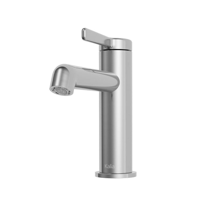 KALIA- ELVA Single hole lavatory faucet with push drain and overflow (4 colors available)