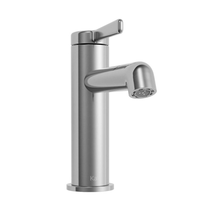 KALIA- ELVA Single hole lavatory faucet with push drain and overflow (4 colors available)