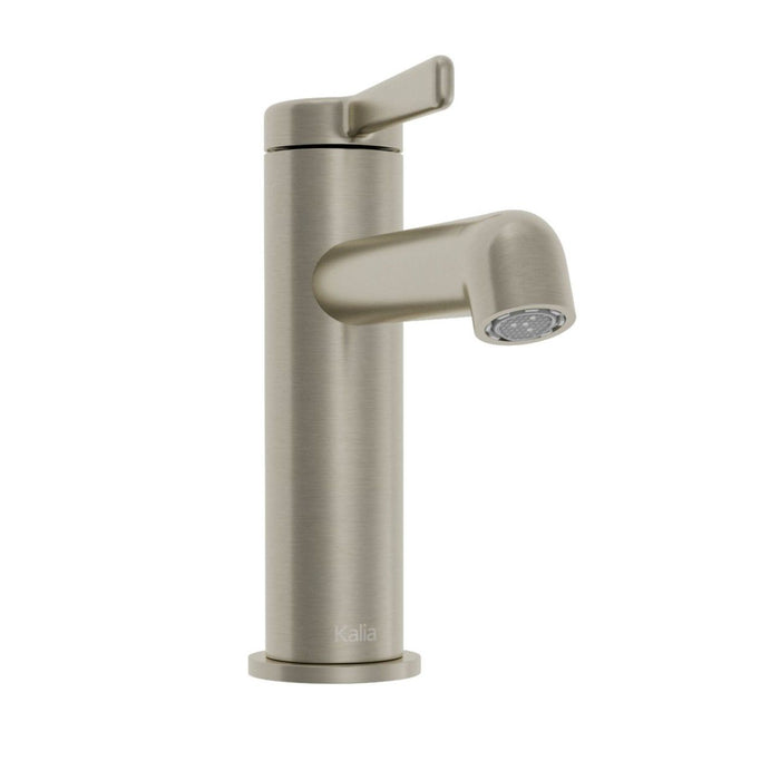 KALIA- ELVA Single hole lavatory faucet with push drain and overflow (4 colors available)