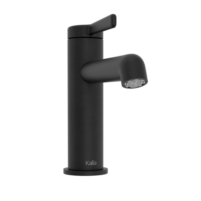 KALIA- ELVA Single hole lavatory faucet with push drain and overflow (4 colors available)