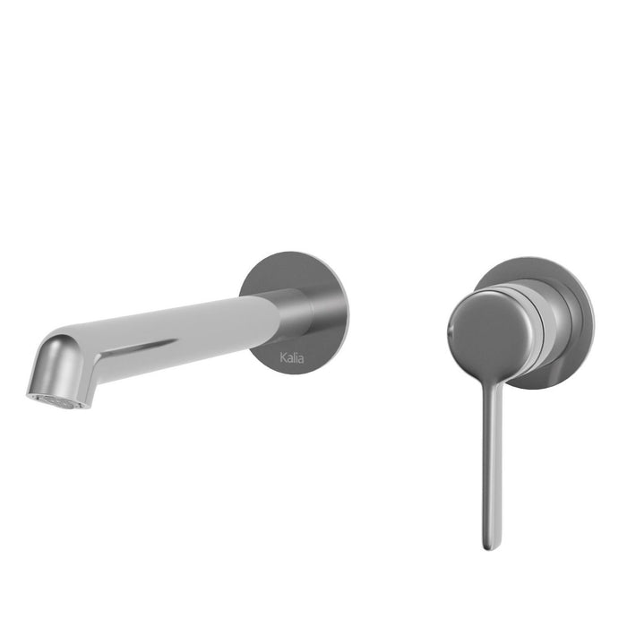 KALIA- ELVA Wallmount lavatory faucet with drain and overflow (4 Colors available)